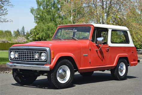 It fires right up and runs very strong. . 1972 jeepster commando for sale